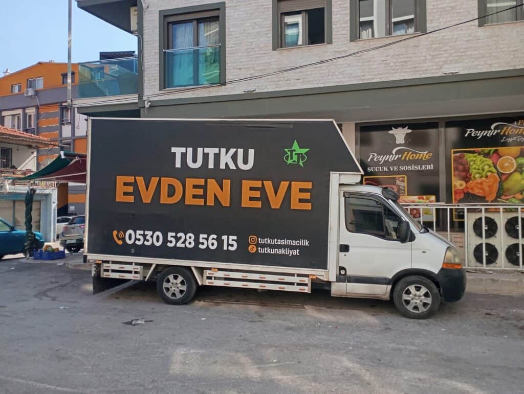 Aliağa evdne eve nakliyat kamyonu